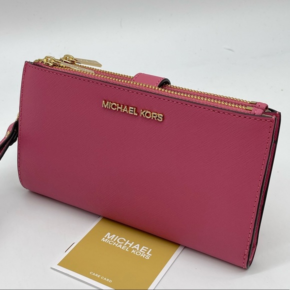 Michael Kors Large Double Zip Wallet Wristlet - Picture 3 of 7